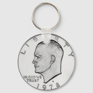 Eisenhower Dollar image Keychain