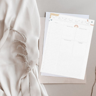 Eisenhower Matrix Undated Daily Notepad