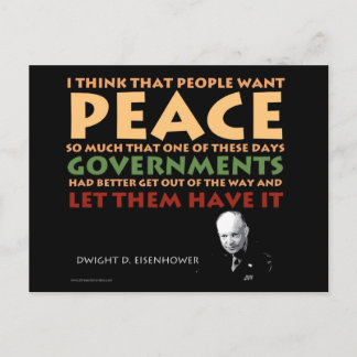 Eisenhower Post Card