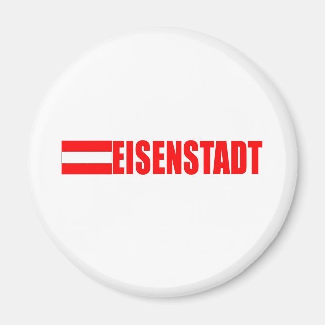 Eisenstadt, Austria Magnet (Front)