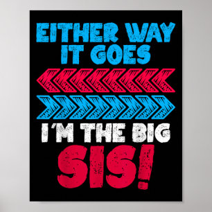 Either Way I’m In Charge Funny Confident Sibling A Poster