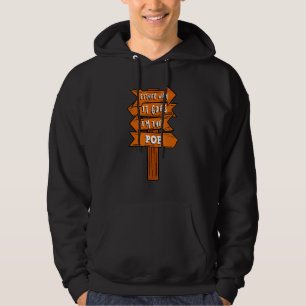 Either Way It Goes I'm The Pop Pregnancy Announcem Hoodie