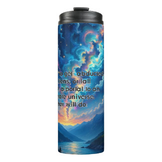 Either Will Do Thermal Tumbler