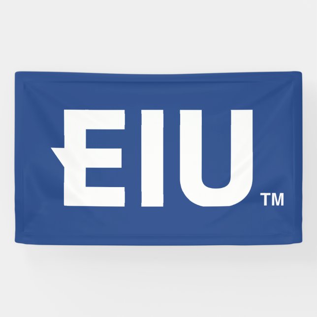 EIU Block Letter Banner (Horizontal)