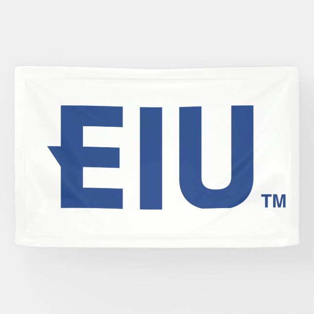 EIU Block Letter Banner (Horizontal)