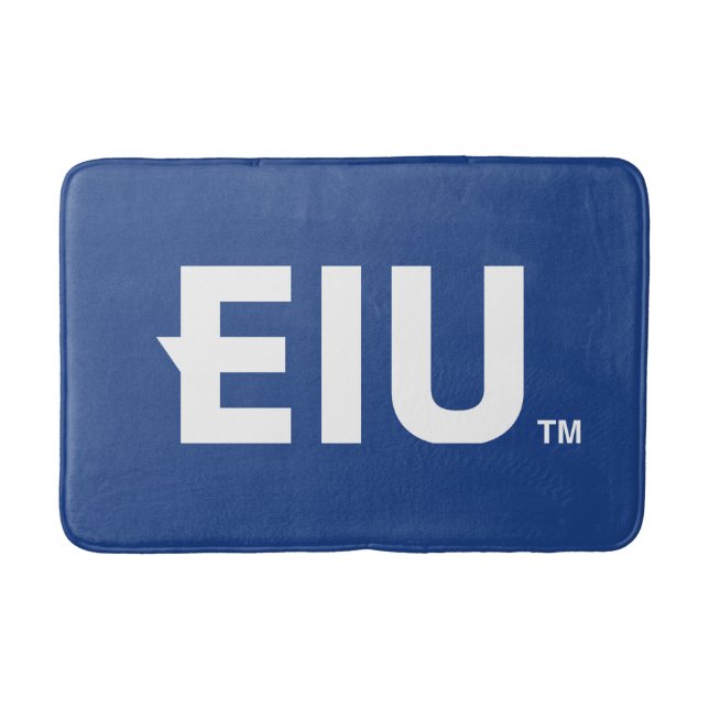EIU Block Letter Bath Mat (Front)