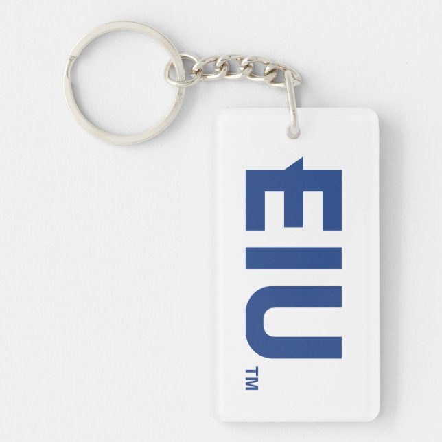 EIU Block Letter Key Ring (Front)