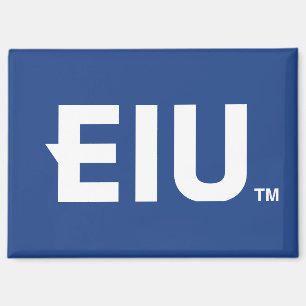 EIU Block Letter Magnet
