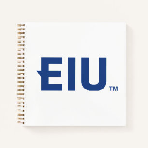 EIU Block Letter Notebook