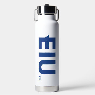 EIU Block Letter Water Bottle