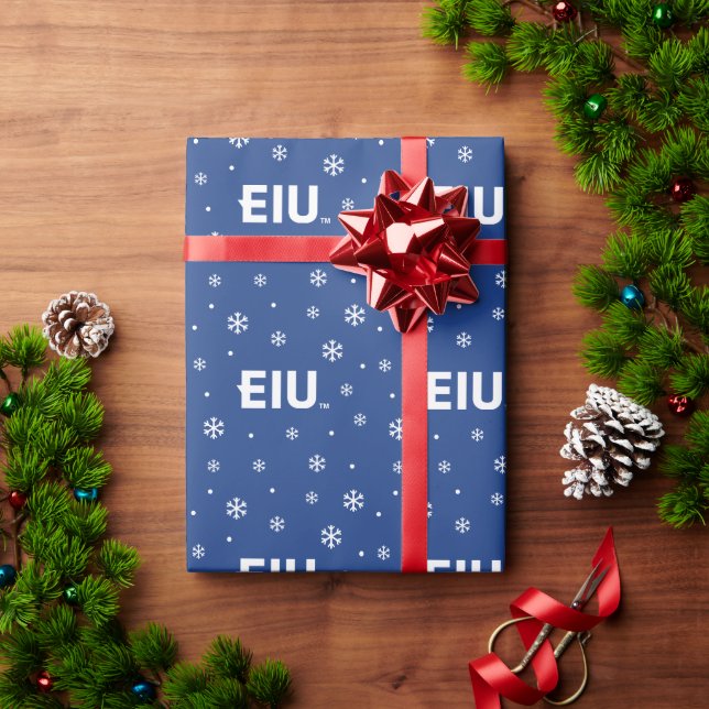 EIU Block Letter Wrapping Paper (Holiday Gift)