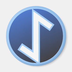 Eiwaz Yew Rune Magnet