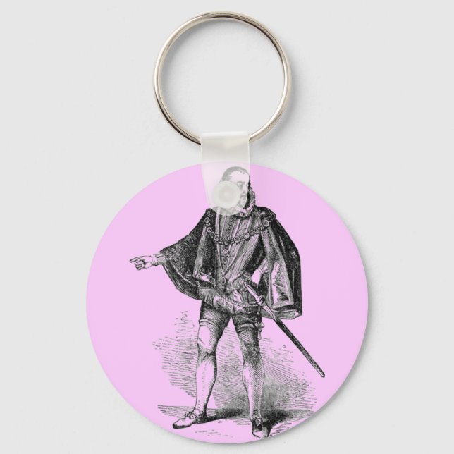 Eizabethan Costumes Key Ring (Front)