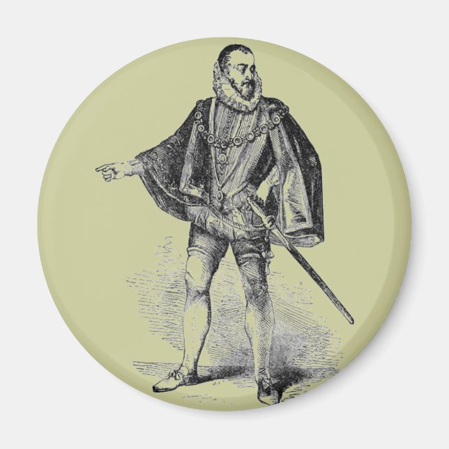 Eizabethan Costumes Magnet (Front)