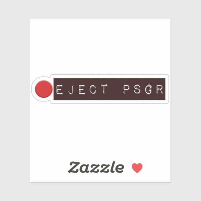 Eject Passenger Spy Car Button (Sheet)