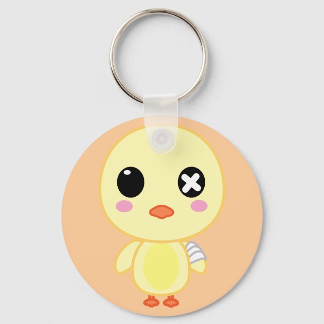 Ejiki the Chick Key Ring (Front)