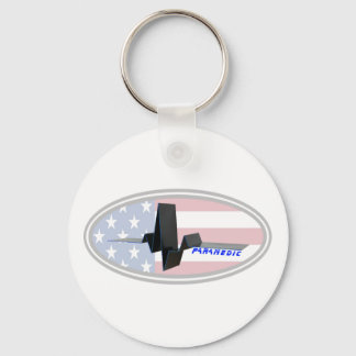 EKG Paramedic USA Key Ring