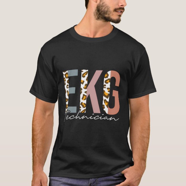 Ekg Technician Ekg Tech T-Shirt (Front)