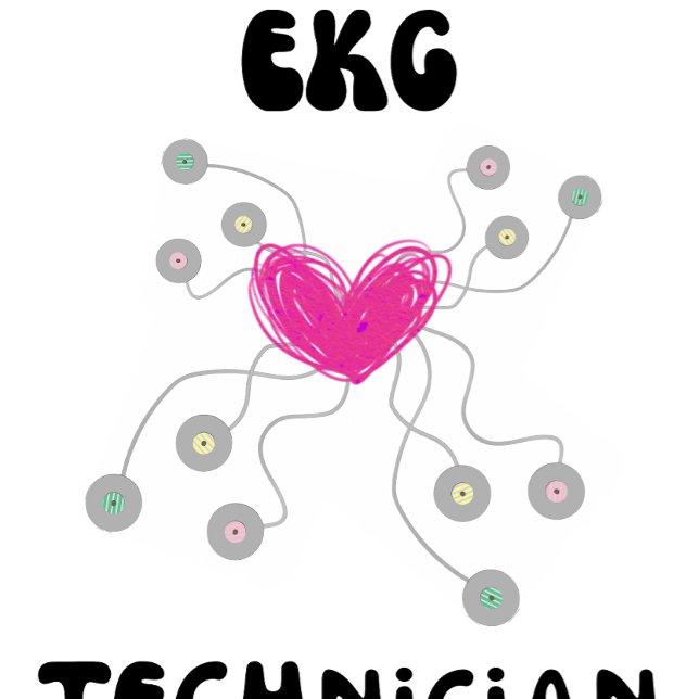 EKG Technician electrocardiogram  T-Shirt (Creator Uploaded)