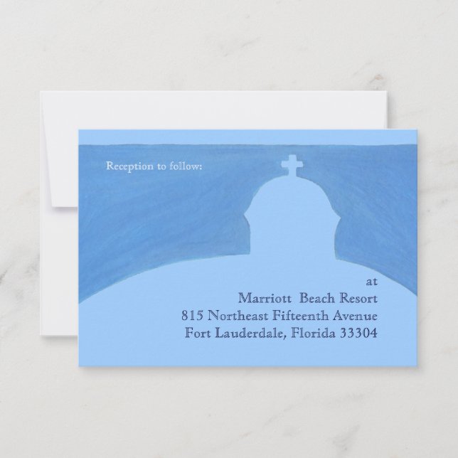 Ekklisia Reception Invitation (Front)