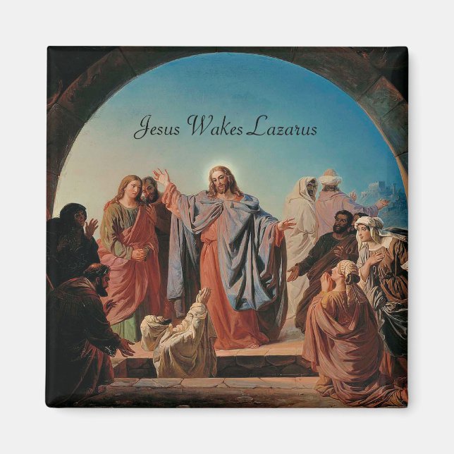 Ekman - Jesus Wakes Lazarus Magnet (Front)