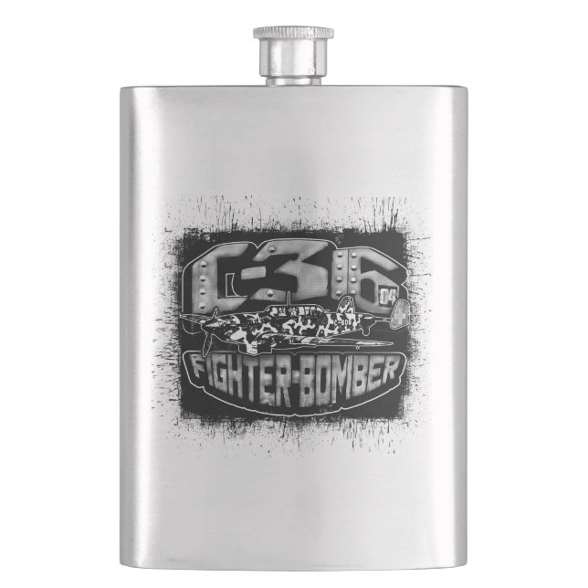 EKW C-36 Hip Flask Classic Flask (Front)