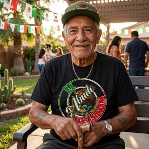 El Abuelo Mas Chingon Mexican pride T-Shirt