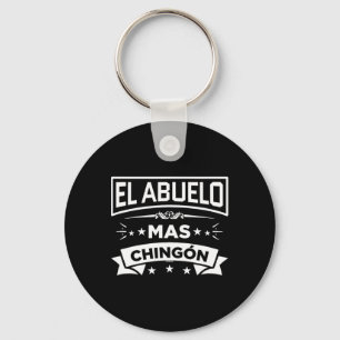 El Abuelo Mas Chingon Spanish Fathers Day Dia Del Key Ring