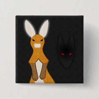 El-ahrairah and the Black Rabbit of Inle 15 Cm Square Badge