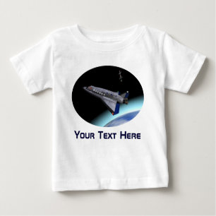 El Al Maslool Space Shuttle Baby T-Shirt
