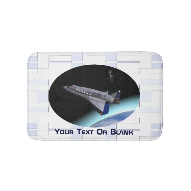El Al Maslool Space Shuttle Bath Mat (Front)