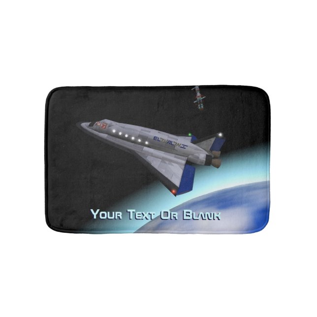 El Al Maslool Space Shuttle Bath Mat (Front)