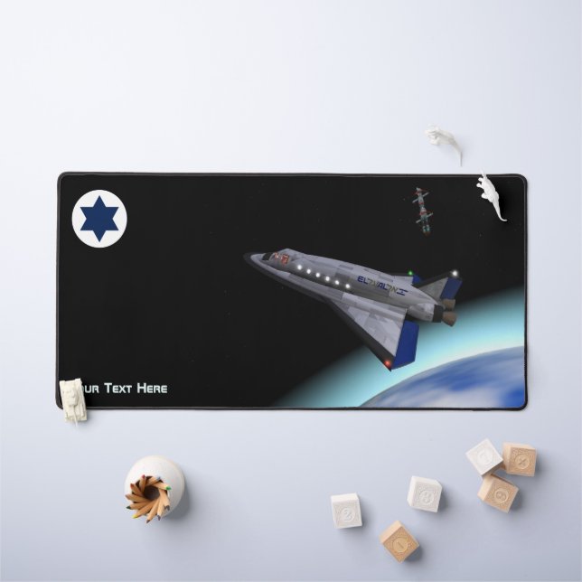 El Al Maslool Space Shuttle Desk Mat (Kids Table)