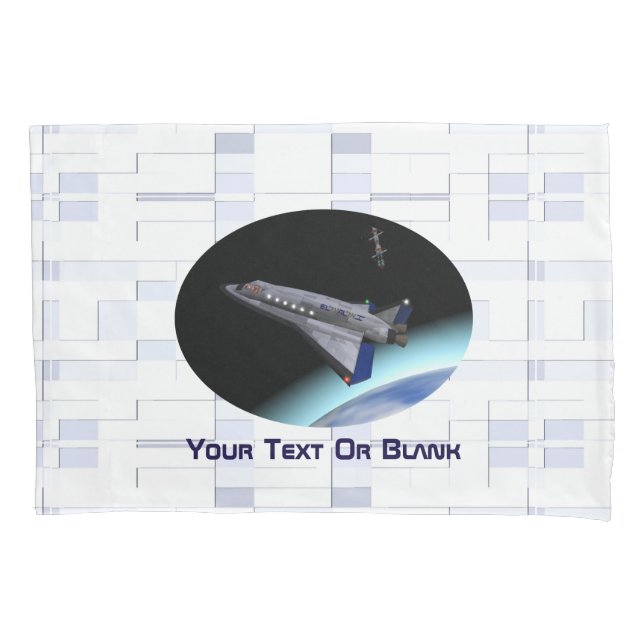 El Al Maslool Space Shuttle Pillowcase (Front)