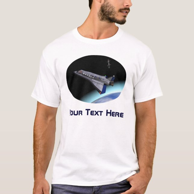 El Al Maslool Space Shuttle T-Shirt (Front)