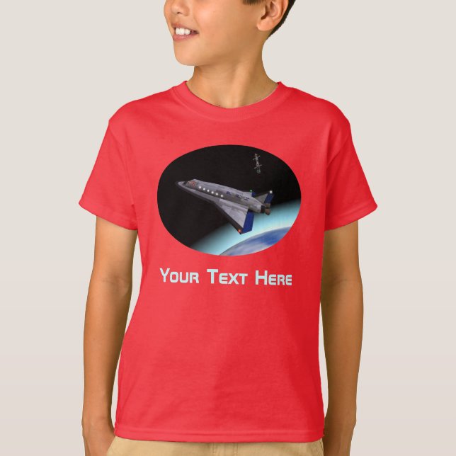 El Al Maslool Space Shuttle T-Shirt (Front)