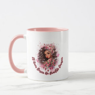 El Amor Busca un Humilde Corazon Linda Morenita  Mug