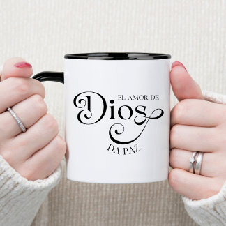 El Amor De Dios Spanish Christian Coffee Mug