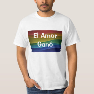 El Amor Ganó - men T-Shirt