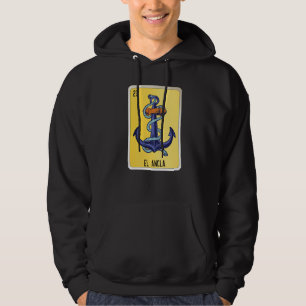El Ancla Mexican Slang Lottery Bingo Cards   Hoodie