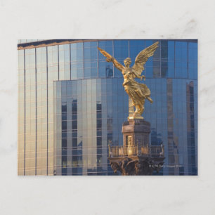 El Angel and Independence Monument and offices Postcard