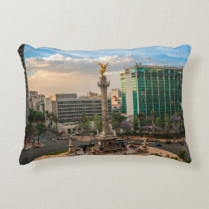 El Angel De Independencia Decorative Cushion