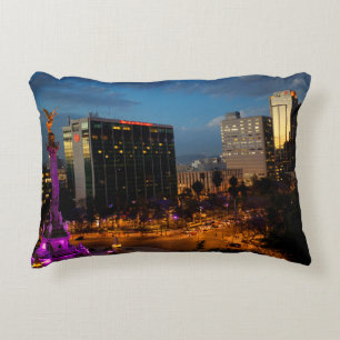 El Angel De Independencia, Mexican Landmark Decorative Cushion
