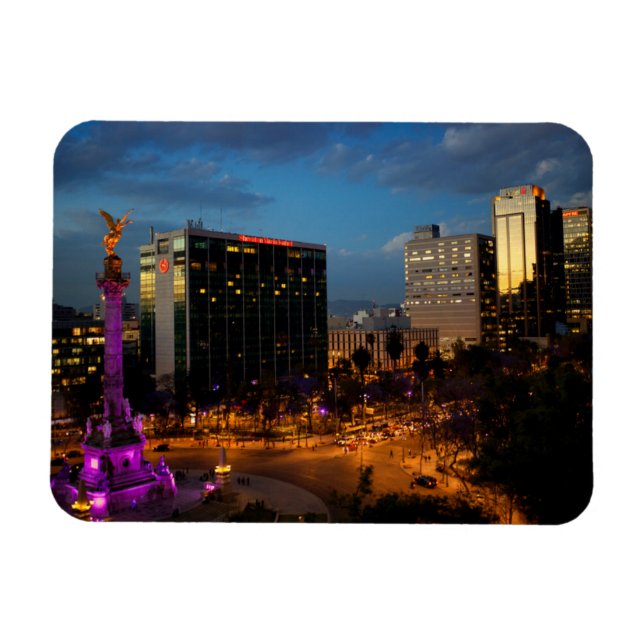 El Angel De Independencia, Mexican Landmark Magnet (Horizontal)