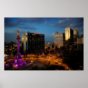 El Angel De Independencia, Mexican Landmark Poster