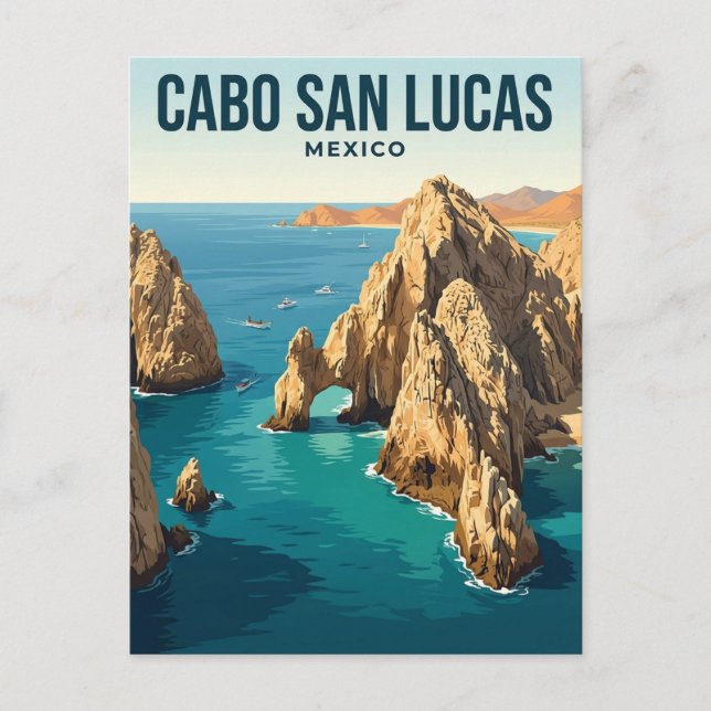 El Arco Mexico Postcard (Front)