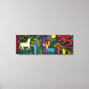 El Bosque Magico de Lucas 2009 Canvas Print