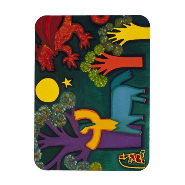 El Bosque Magico de Lucas 2009 Magnet (Vertical)