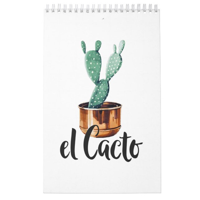 El Cactus Calendar (Cover)