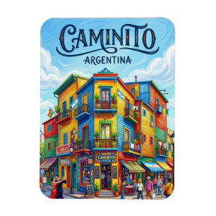 El Caminito Argentina Magnet